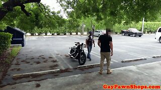Biker pawnclient fucked by pawnbroker