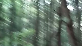 Jerking Off in the Woods