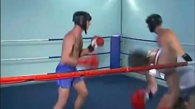 Boxer Boys Fucking on Ring