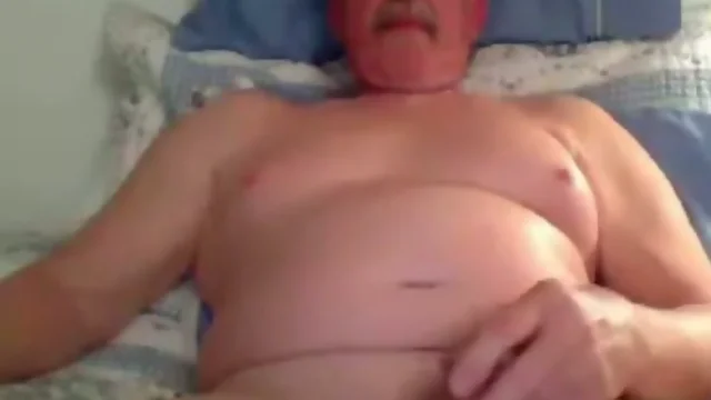 Grandpa Gets a Sensual Stroke from a Young Stud - Explosive Climax!