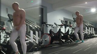 Spandex chaps - a workout