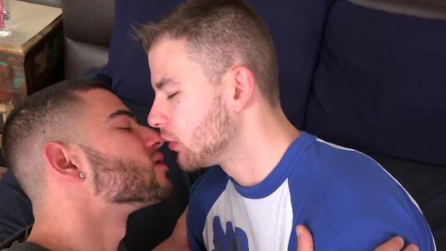 Two Muscled Hunks in a Steamy Gay Porn Video: Passionate, Raw Sex