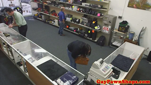 Pawnshop thief assfucked until facialized