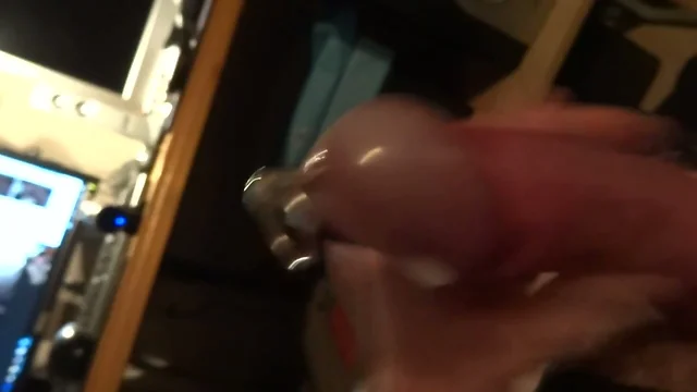 Cum for my Master Slow Motion