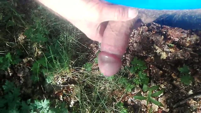Outdoor masturbation