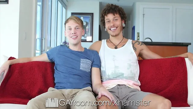 GayRoom Interracial fuck with Parker Michaels and Jay Fine