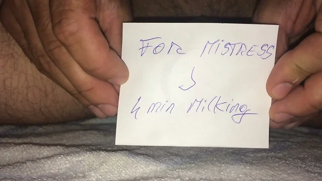 Milking for Mistress J