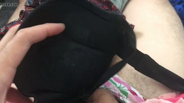 Bikini top has padding in all the right places massive cum
