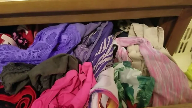 Buddy's girlfriends panty drawer