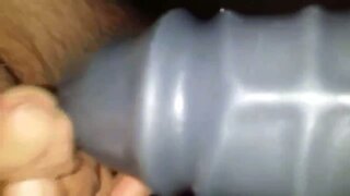 Anal Prostate Milking with Electro Cum Ending