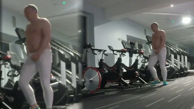 Weekly Workout in White Chaps: Showing Off My Ass - Please Leave Comments!