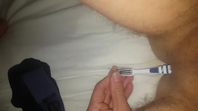 Anal play and cumshot on body!