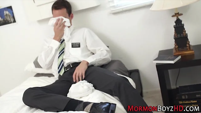 Gay mormon solo tugging