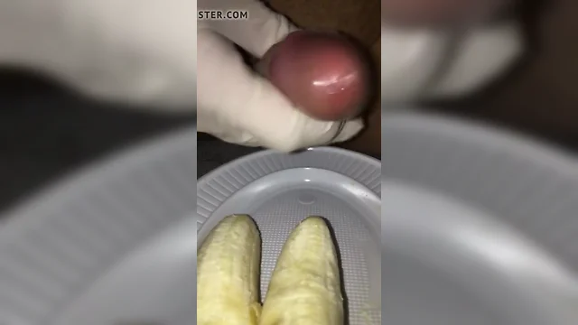 Cumming on a Banana and Eating It - An Unconventional Delight!