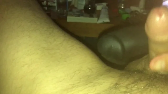 Dildo toying my cock