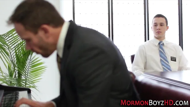 Mormon bishop barebacks
