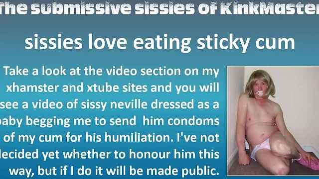 Sissy Slideshow: 5 Submissions to Me - Do You Want the Same?