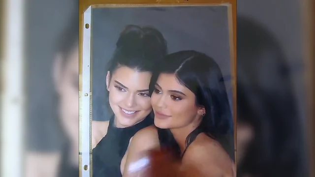 Kendall & Kylie Jenner (18+) Cum Tribute #1