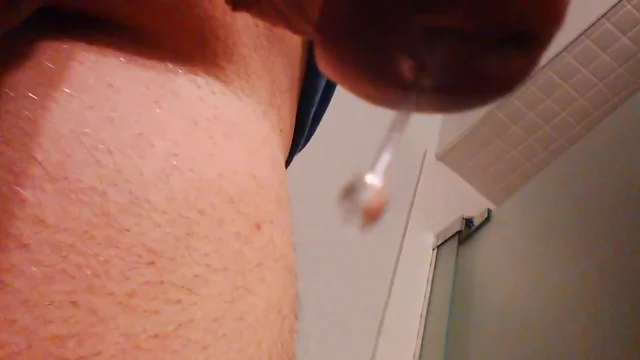 my bouncing dripping cock
