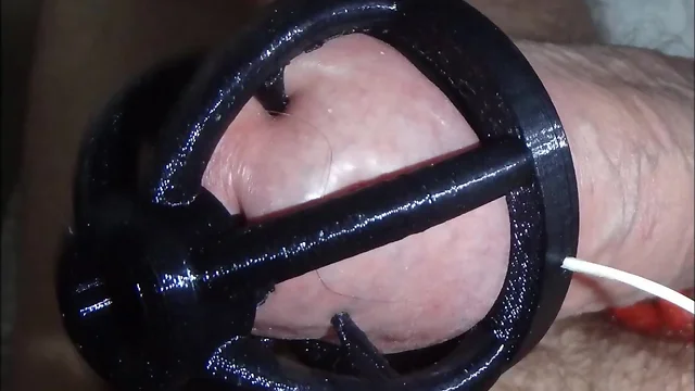 Electro Femdom Test: Torture to Ejaculation with E-Stim Extremity