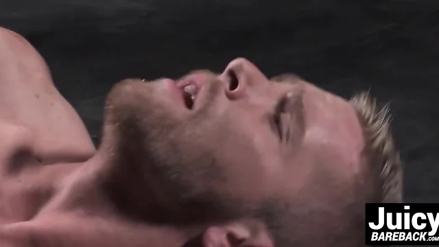 Jordan Levine wrestles down Scott Riley and fucks him bare
