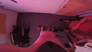 My 2nd Trip Under the Whip: Electro Butt Plug POV