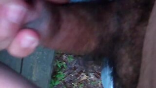 Young Eager Bi Redhead Sucks Off Cock The Woods