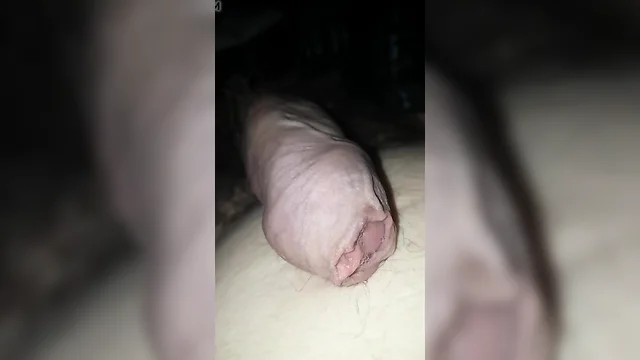 Playing with my Big Uncut Cock till I Cum