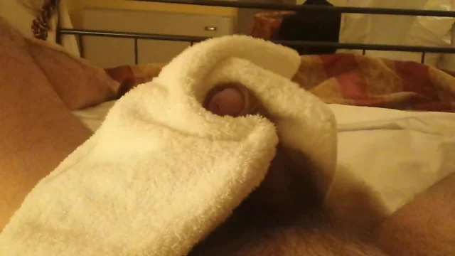 Towel dick grabbing