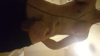 Young Virgin`s Solo Masturbation Session at Work