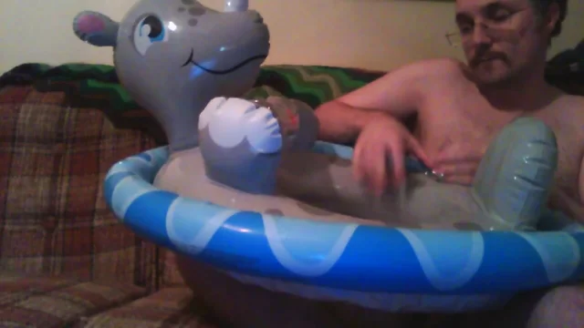 Inflating the rhino