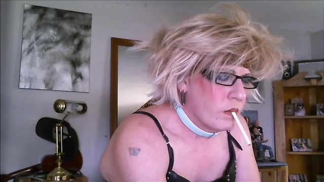 Smoking, Sucking, and Strutting: Crazy Hair and Leather Bra