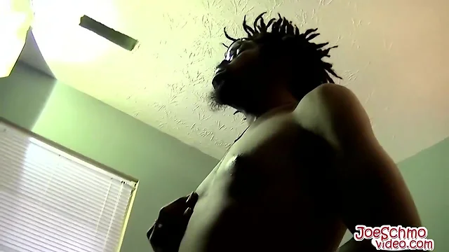 Black dude getting jacked and sucked dry
