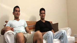 Two Hot Latin Hunks Suck and But Fuck