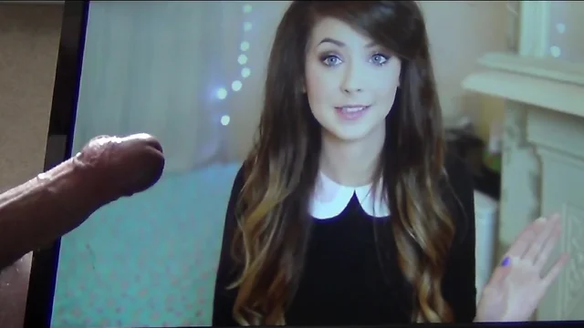 Youtuber Zoella admits she likes cum on her face..so i did