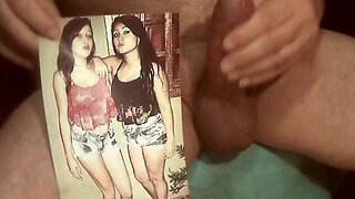 Tribute for kingcomedor - 2 hot bitches sharing cum