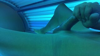 Tanning Bed Jerkoff