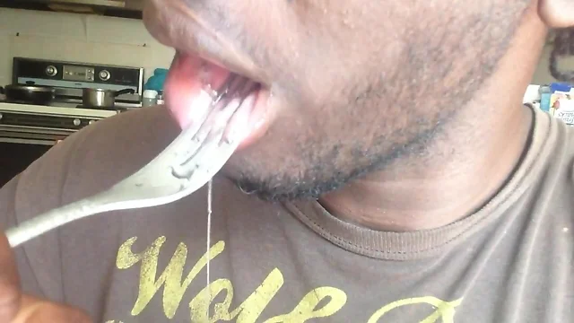Drooling and Saliva fetish. you'll love video gets longer.