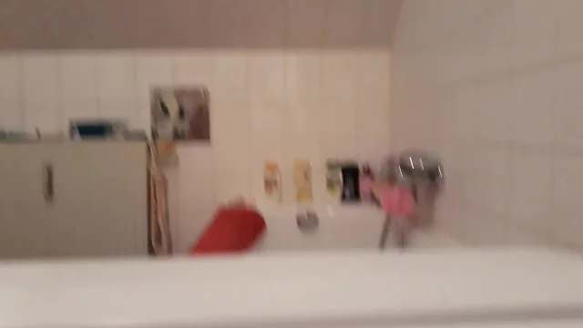 Took a shower, with a little surprise at the end hehe