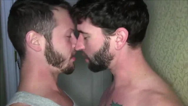 Passionate Intensity: Two Muscular Hunks in Steamy Gay Porn