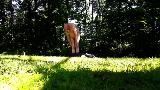 Masturbation in The Woods (Outdoor, Public Nudity)