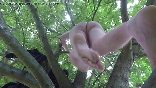 Outdoor Nude Masturbation