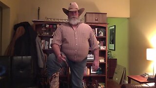 Wild Cowboy Wank: Sexy Guy Getting Off!