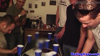 Anally pounded twink rimmed at hazing