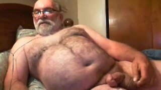 grandpa jim cum on webcam