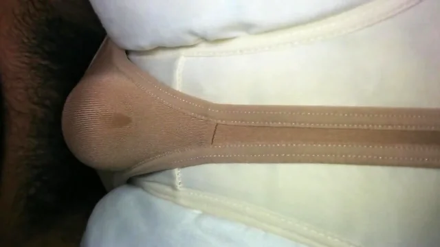 g-string gusset fuck and cum inside