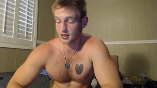Muscle Blonde Jackoff- Watch Part2 on GayBoysCam.com