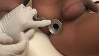 Doctor Non`s Kinky Exam: Asian Twink Gets Fisted & Fucked