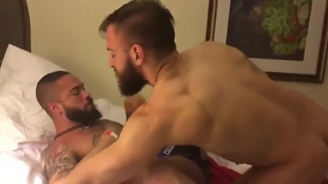 Passionate Pleasure Between Bearded Studs: Fuck!