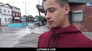 LatinMilk young-teenage Straight Dudes Jack Off With Each Other